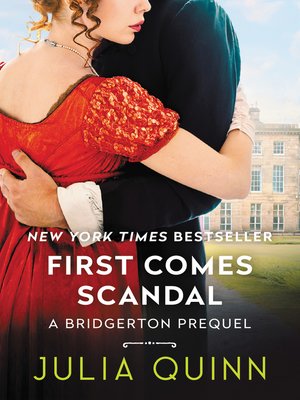 first comes scandal book